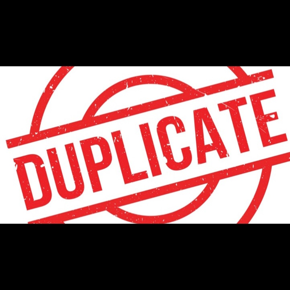 DUPLICATE LISTING- UNABLE TO DELETE